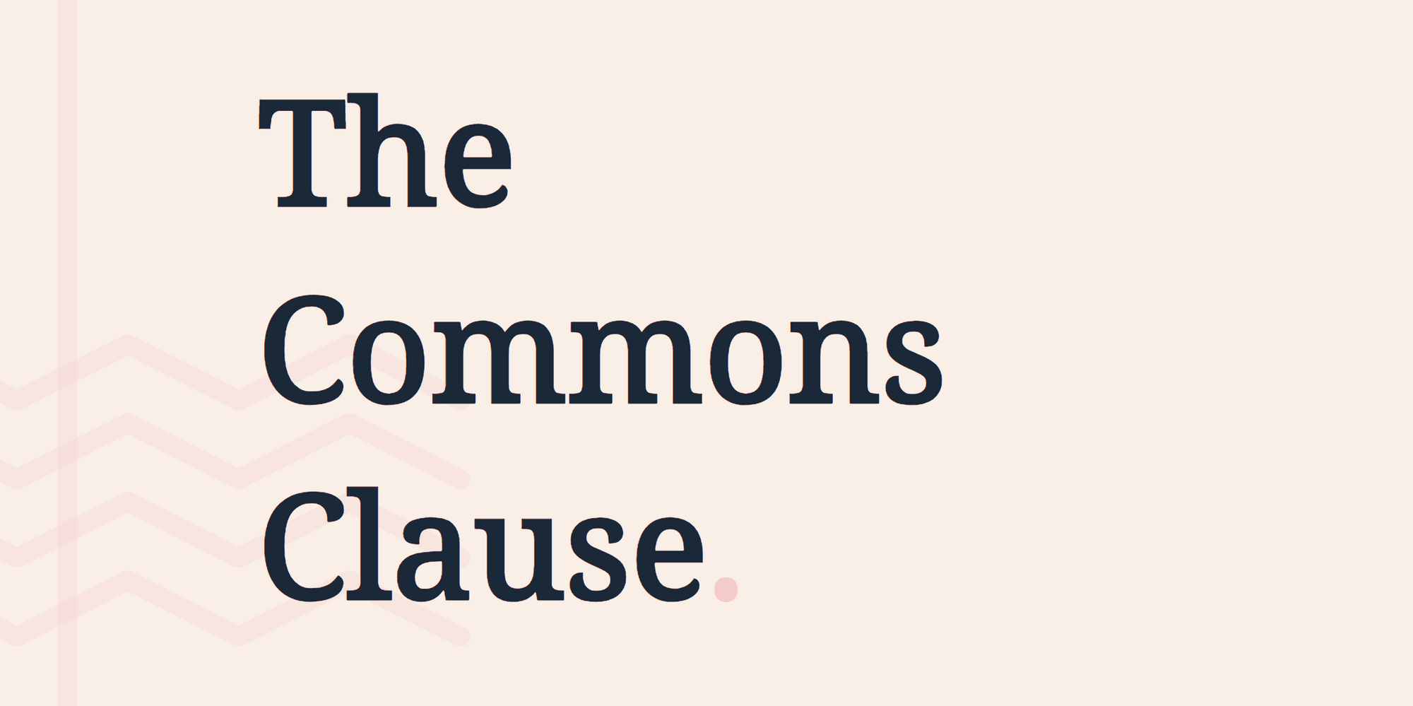 Podcast Discussion on Commons Clause