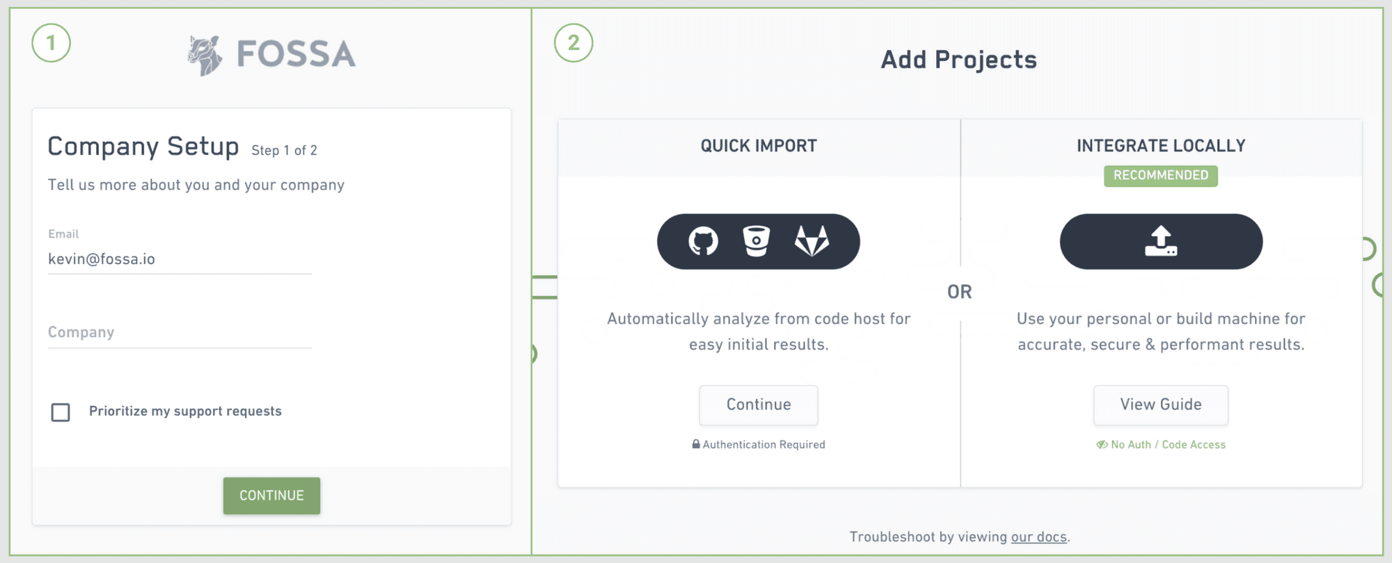 FOSSA User Roles